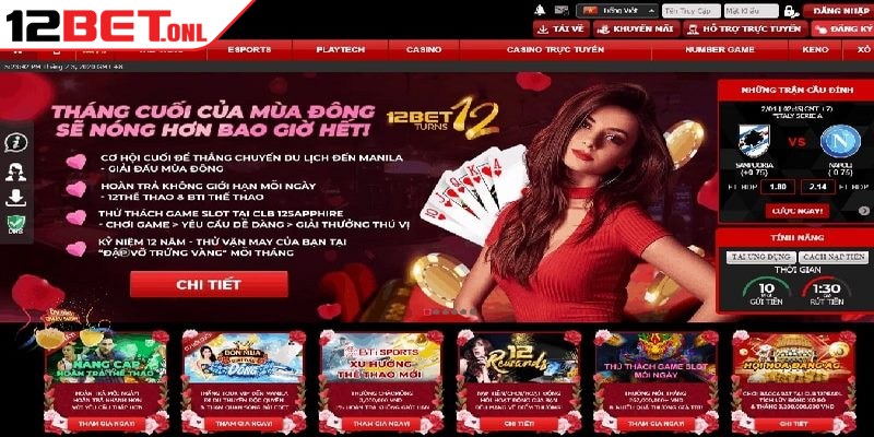 12BET là gì? Bí mật đằng sau sân chơi cược trực tuyến 19 Khuyến mãi là phần hấp dẫn nhất đối với các game thủ khi tham gia