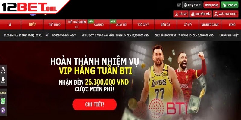 12BET là gì? Bí mật đằng sau sân chơi cược trực tuyến 17 Đánh giá 12BET sở hữu kho game đa dạng