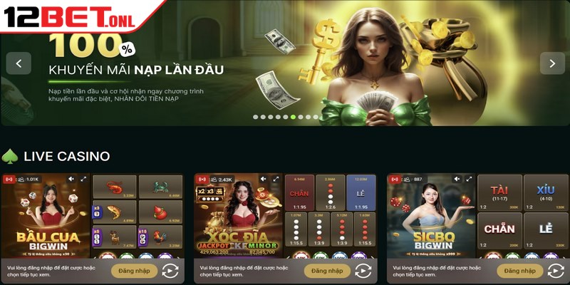 Đánh giá 12Bet có uy tín và chất lượng như lời đồn không? 17 Link vào 12BET là đường dẫn giúp người dùng truy cập vào nền tảng ổn định