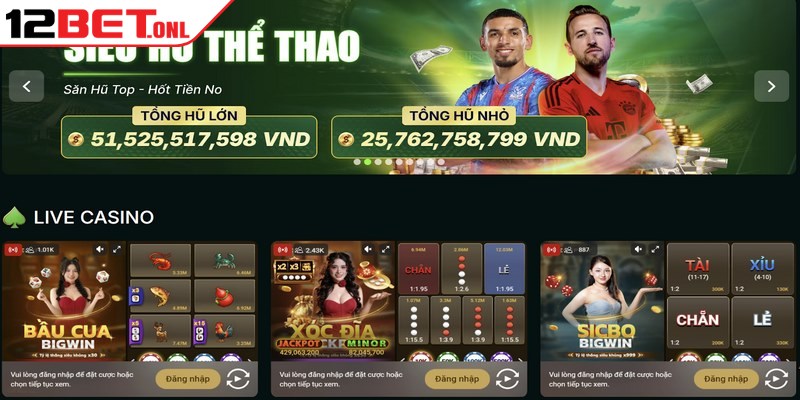 Đánh giá 12Bet có uy tín và chất lượng như lời đồn không? 19 Những lỗi và rủi ro khi dùng đường dẫn vào 12BET giả mạo